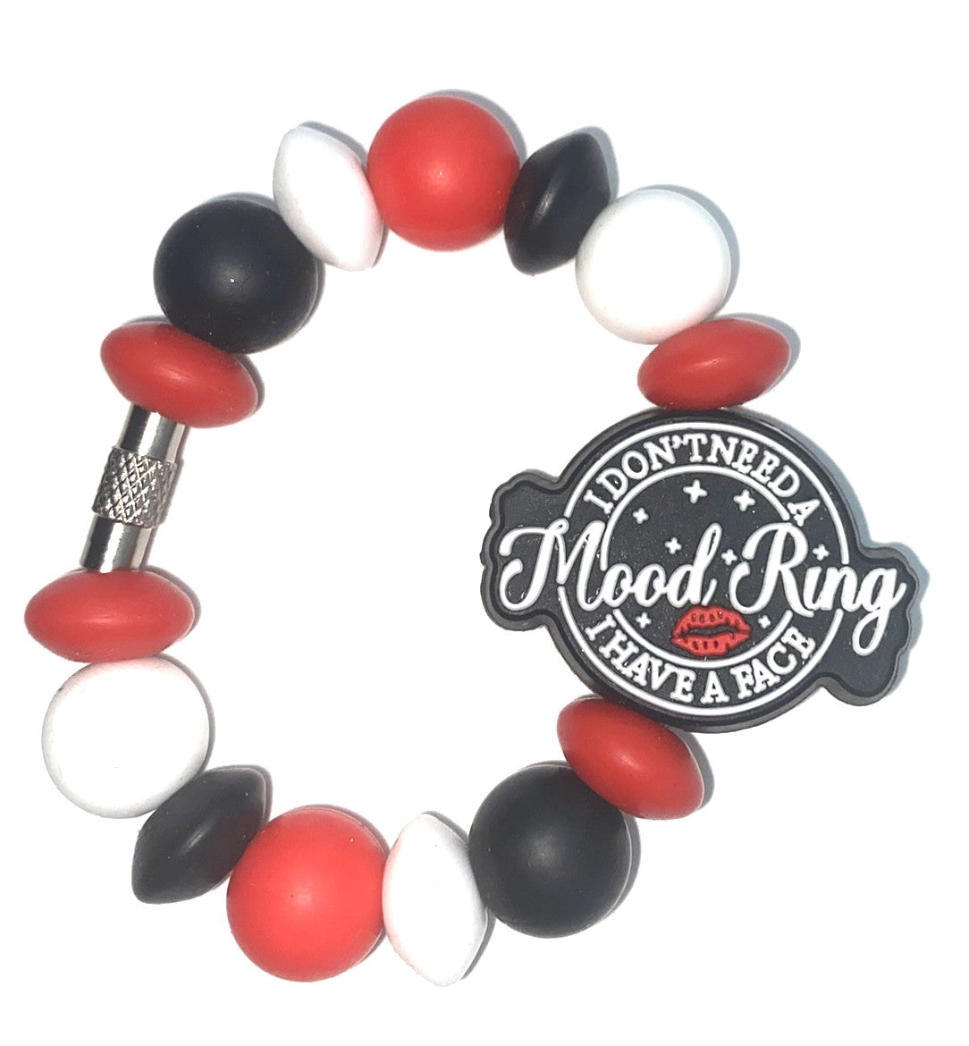 I Don't Need A Mood Ring I Have A Face Funny Stanley Tumbler Cup Handle Charm