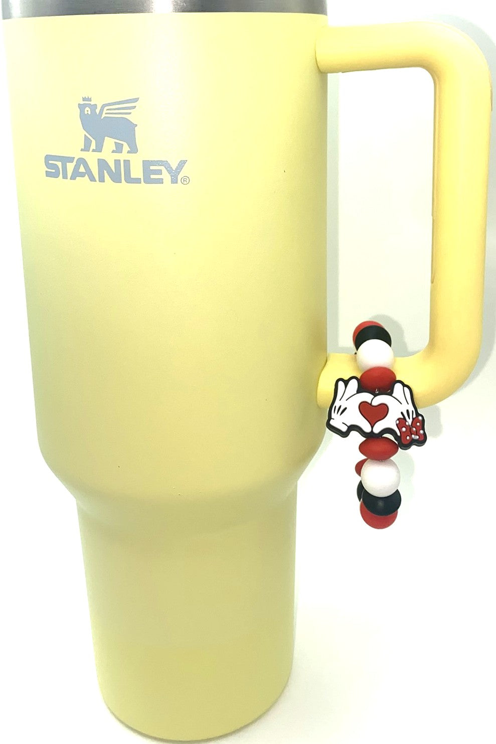 Magical Mouse Boy & Girl Heart Hands Stanley Tumbler Cup Handle Charm