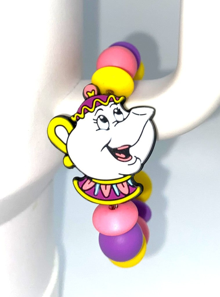 Enchanted Mother Tea Pot Stanley Tumbler Cup Handle Charm