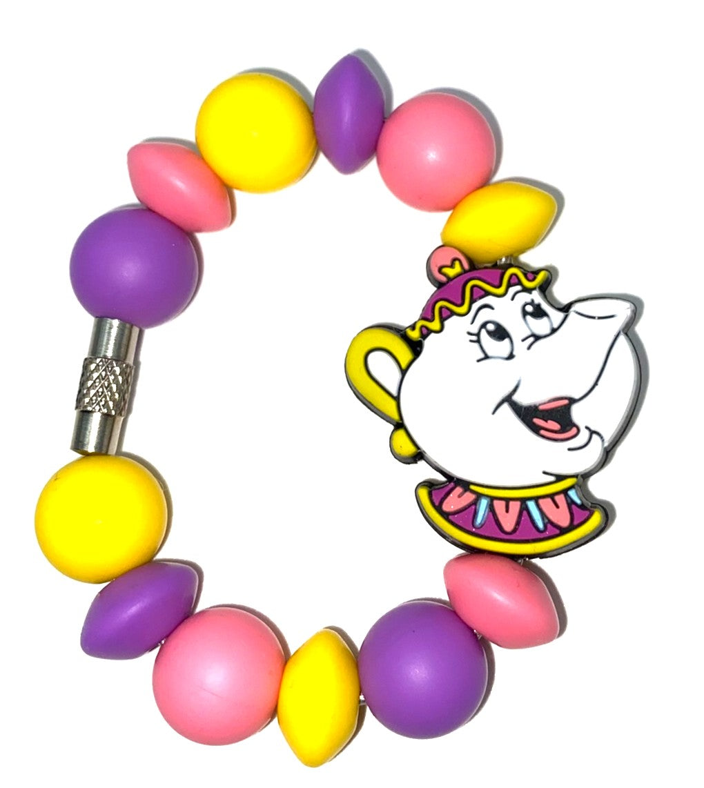 Enchanted Mother Tea Pot Stanley Tumbler Cup Handle Charm