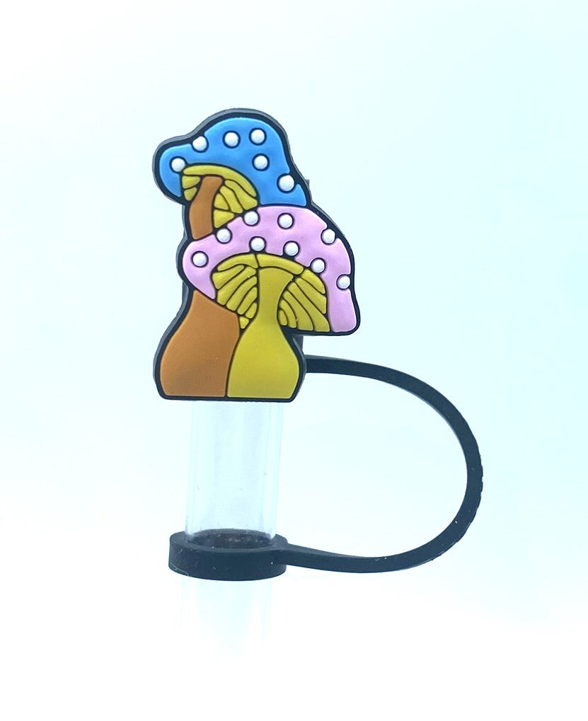 Mushrooms Straw Topper