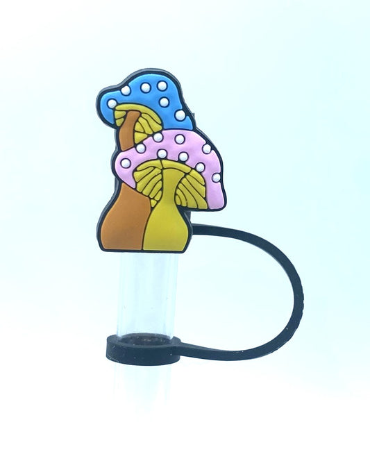 Mushrooms Straw Topper