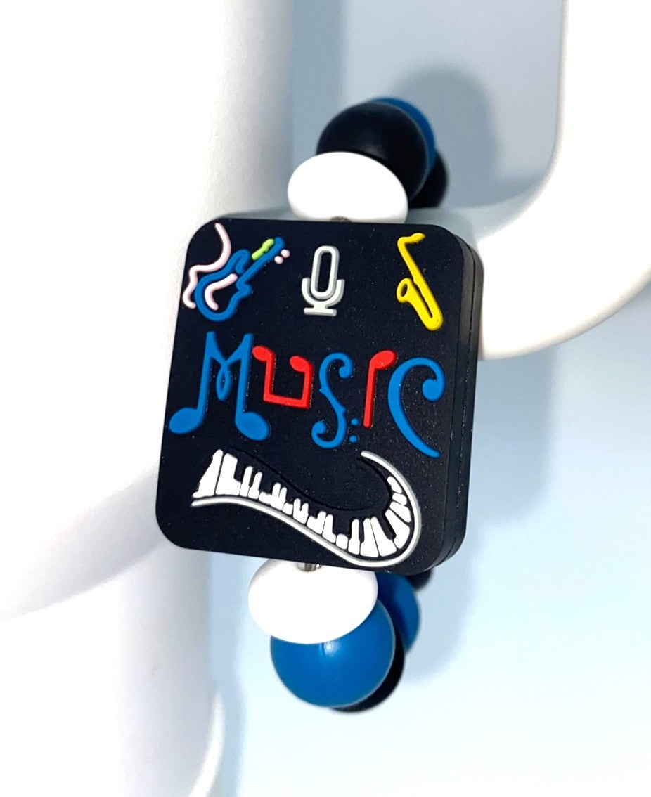Music Square Stanley Tumbler Cup Handle Charm