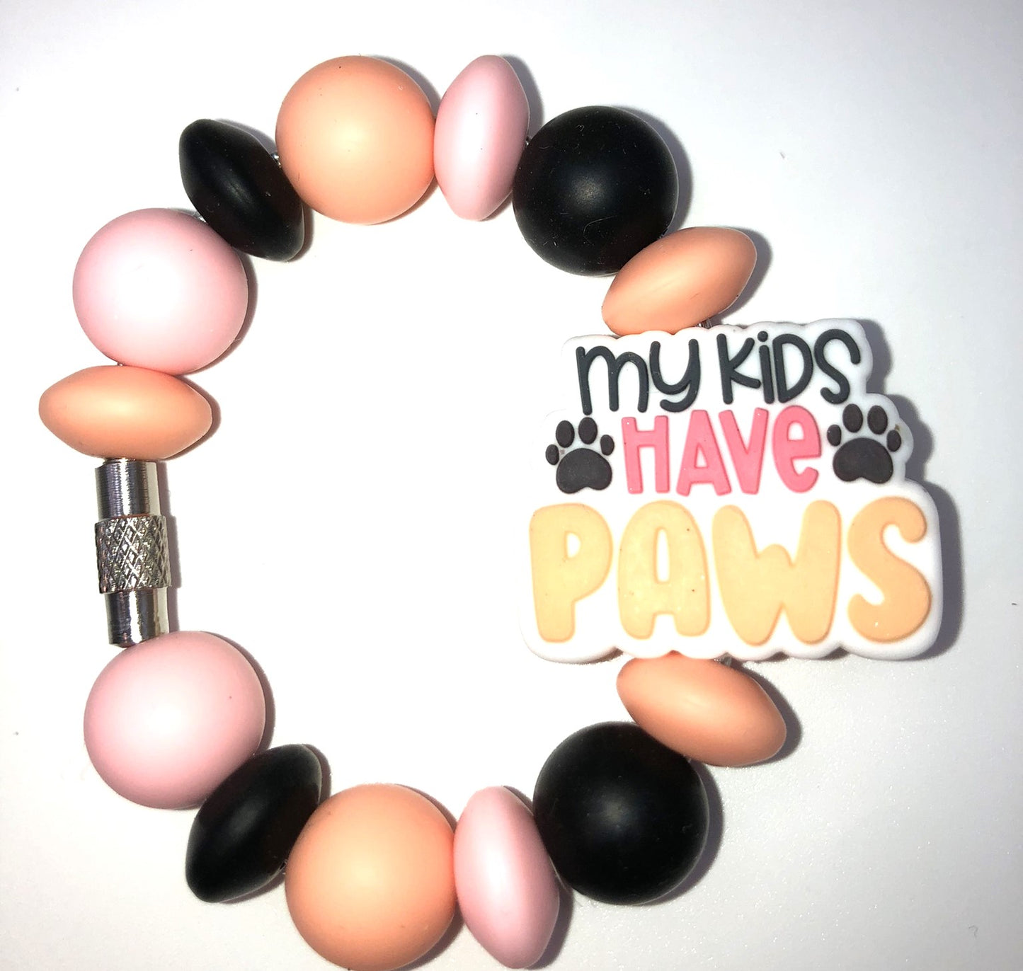 My Kids Have Paws Stanley Tumbler Cup Handle Charm