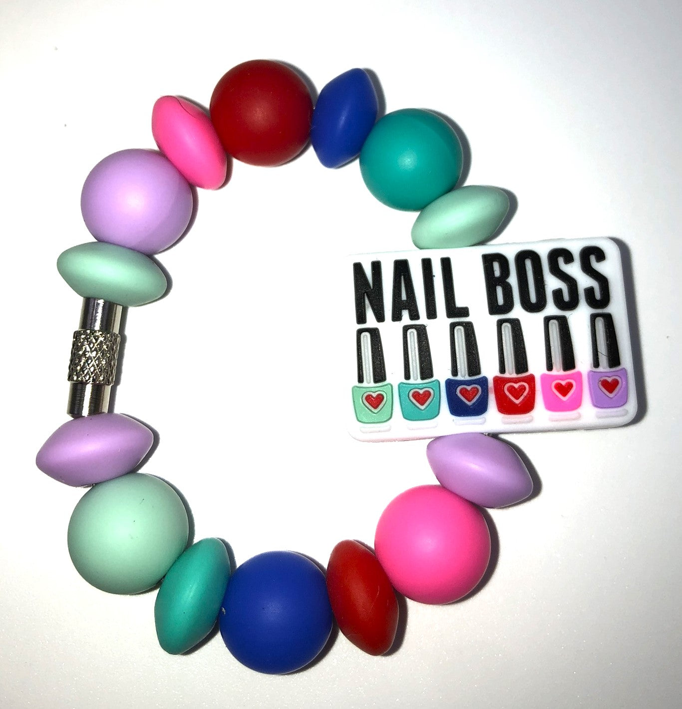 Nail Boss Nail Polish Stanley Tumbler Cup Handle Charm