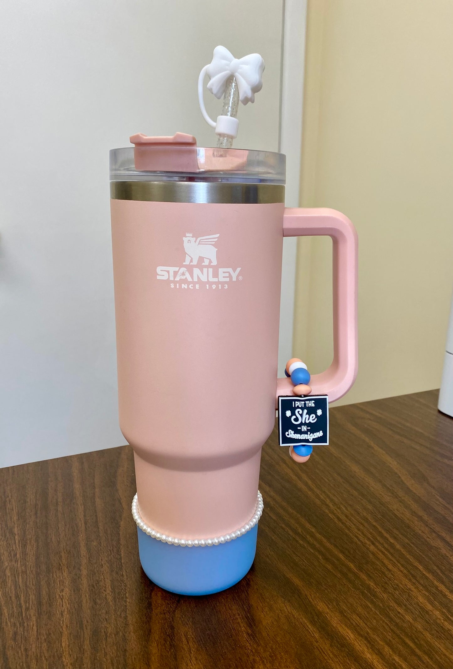 I Put The SHE in Shenanigans Stanley Tumbler Cup Handle Charm