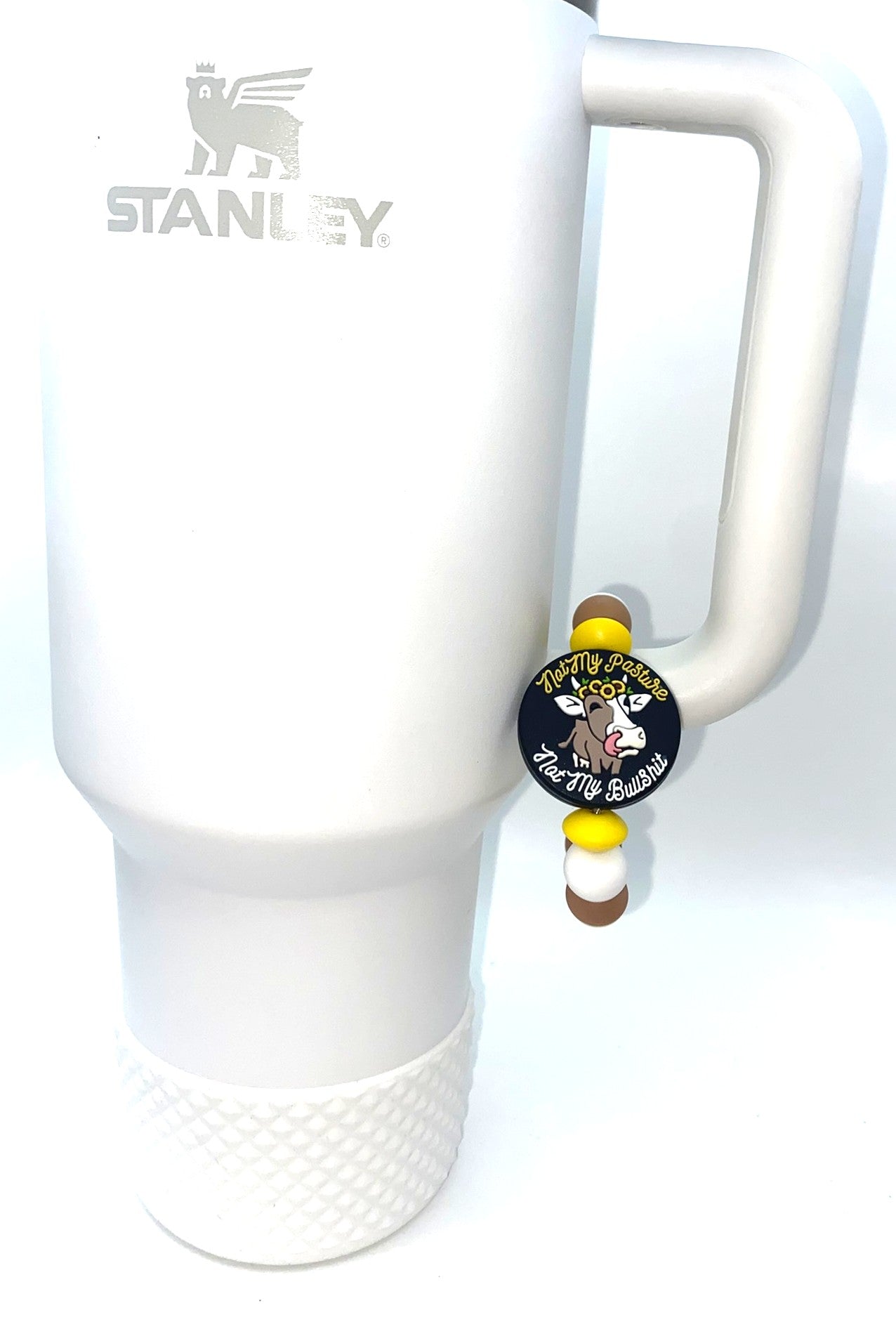 Not My Pasture Not My Bullshit Stanley Tumbler Cup Handle Charm