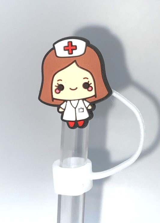 Nurse Medical Straw Topper