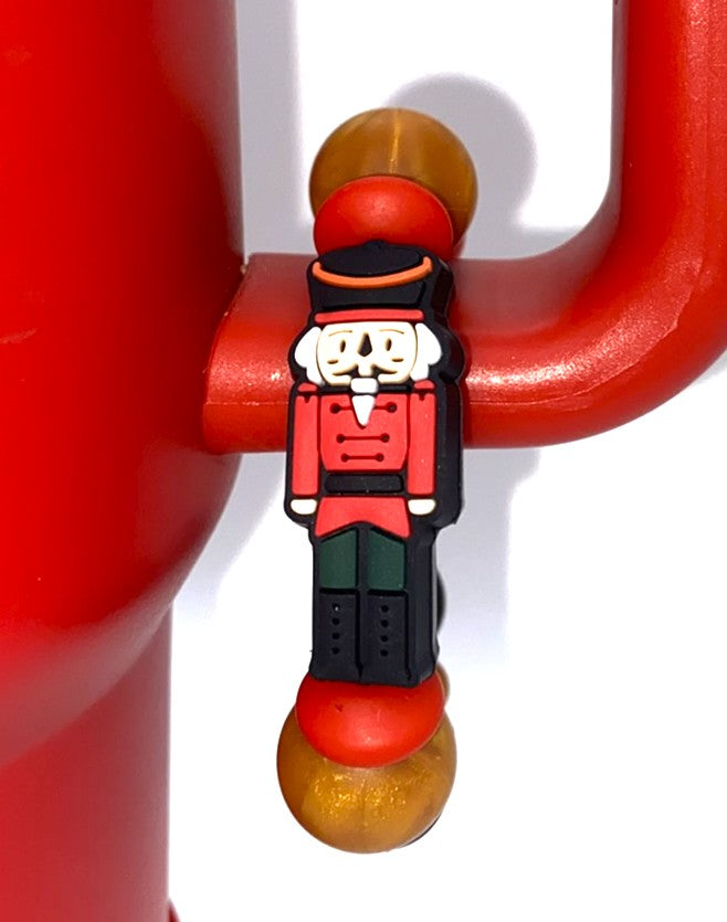 Nutcracker Christmas Stanley Tumbler Cup Handle Charm