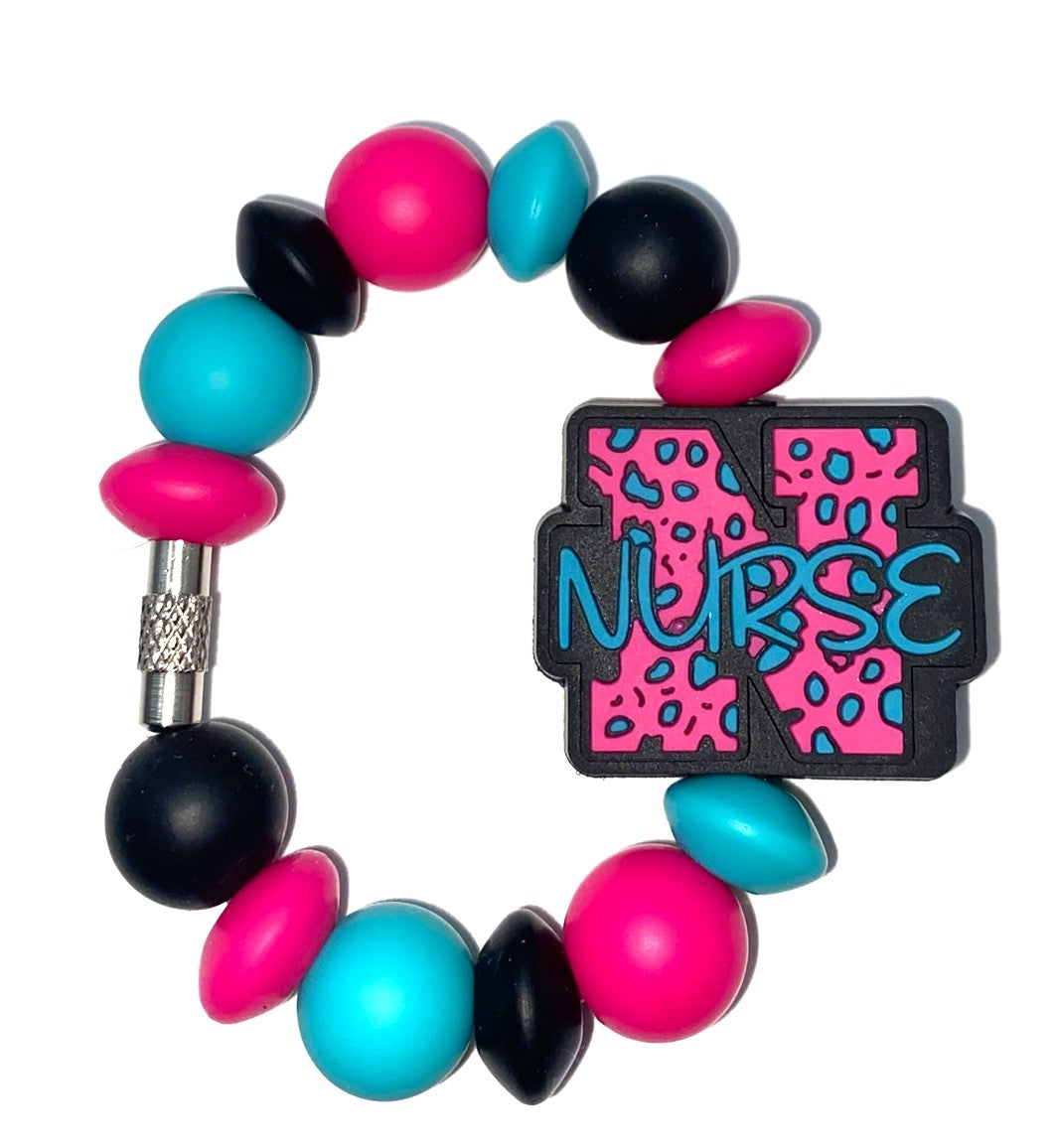 "N" Is For Nurse Stanley Tumbler Cup Handle Charm