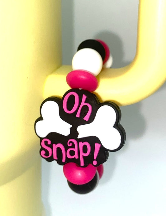Oh Snap Broken Bone Orthopedic Medical Stanley Tumbler Cup Handle Charm