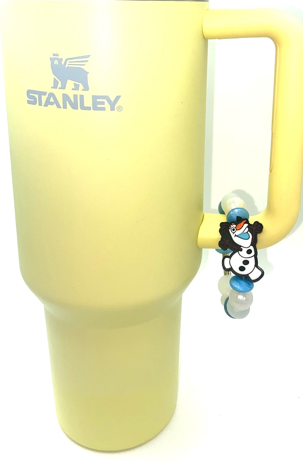 Happy Snowman Warm Hugs Winter Stanley Tumbler Cup Handle Charm