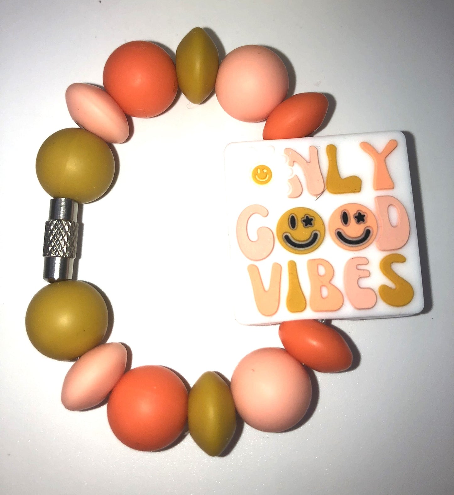 Only Good Vibes Stanley Tumbler Cup Handle Charm