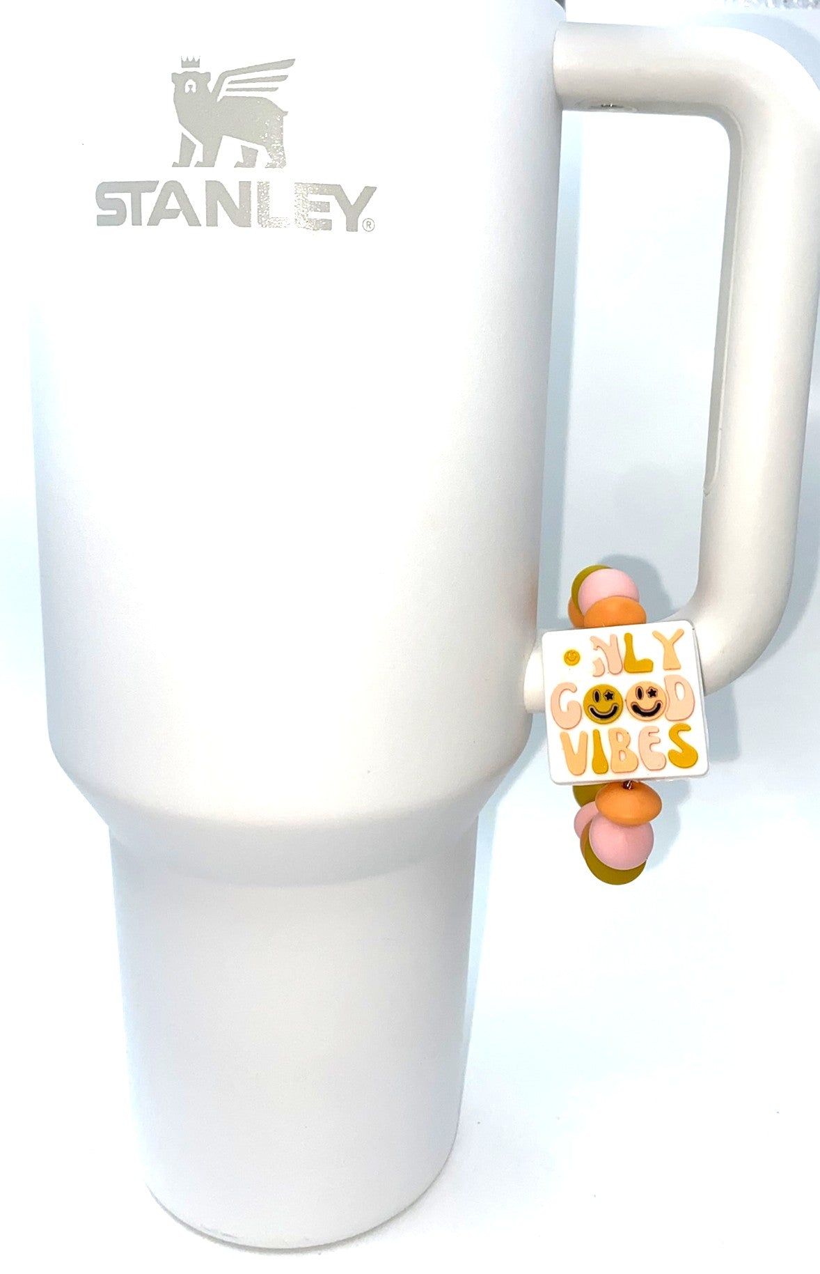 Only Good Vibes Stanley Tumbler Cup Handle Charm