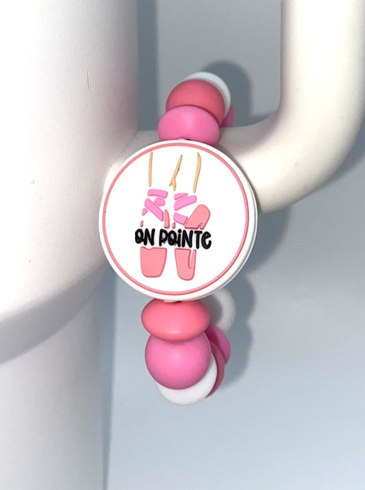 On Pointe Ballet Stanley Tumbler Cup Handle Charm