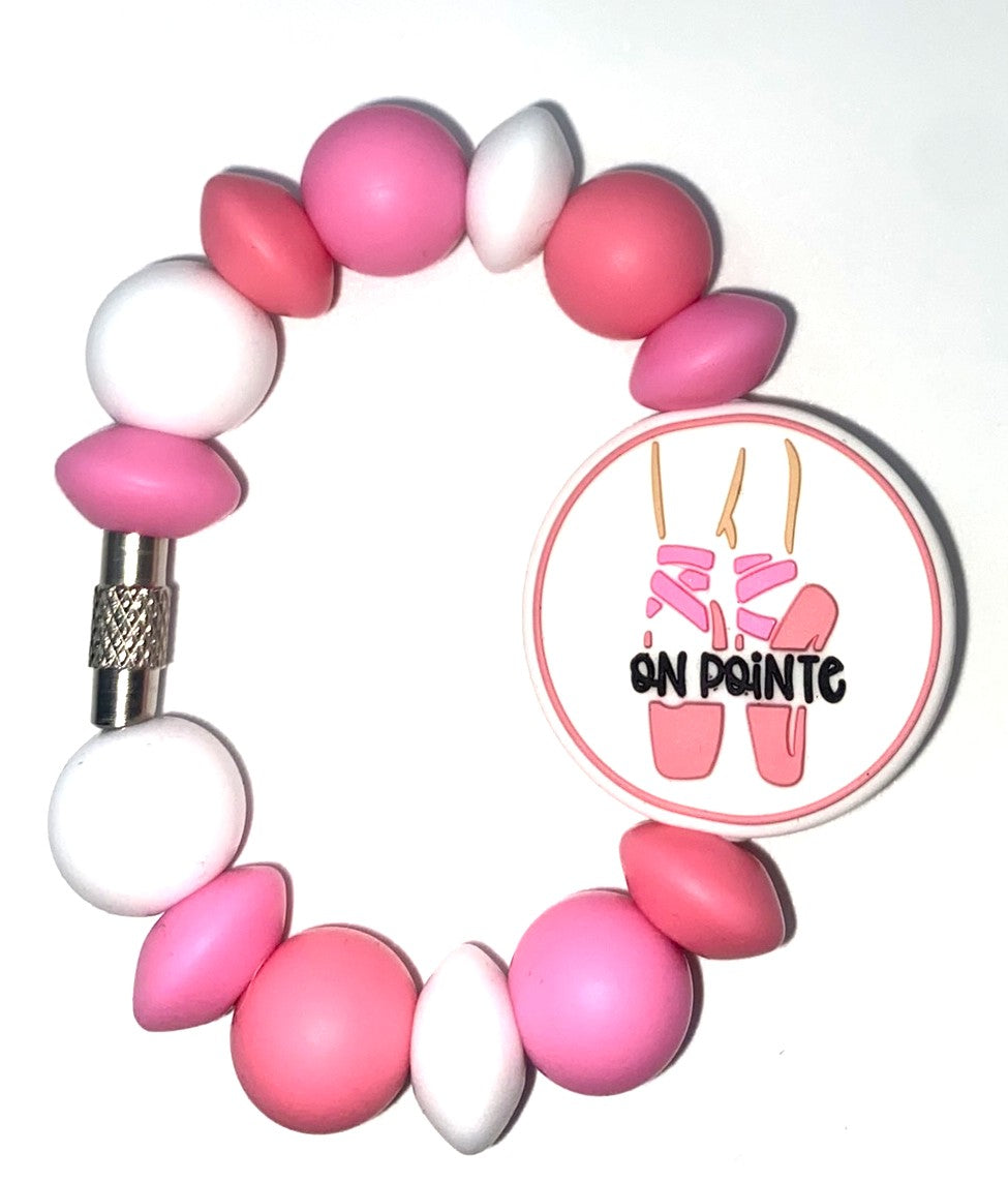 On Pointe Ballet Stanley Tumbler Cup Handle Charm