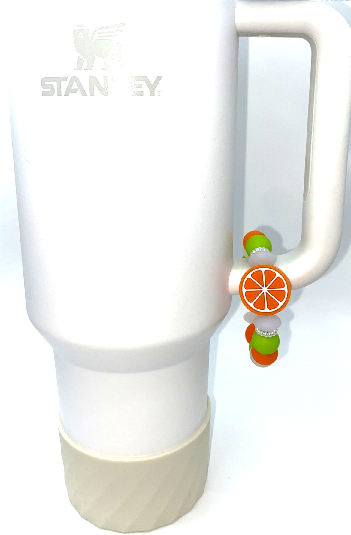 Orange Slice Fruit Stanley Tumbler Cup Handle Charm