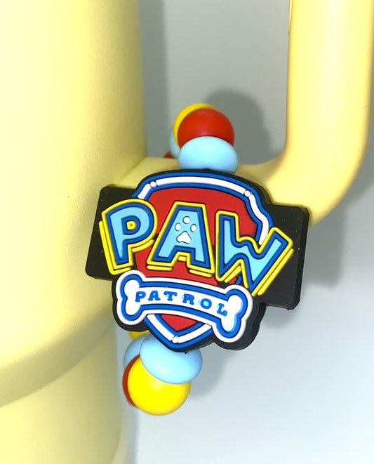 Cartoon Dog Show Paw #2 Stanley Tumbler Cup Handle Charm