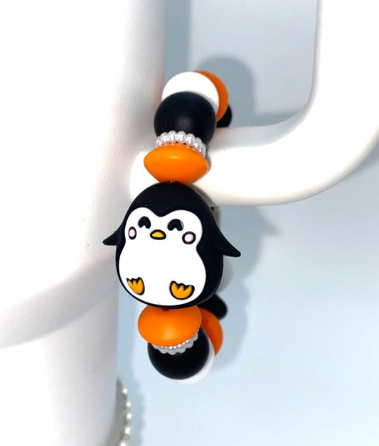 Penguin 3D Stanley Tumbler Cup Handle Charm