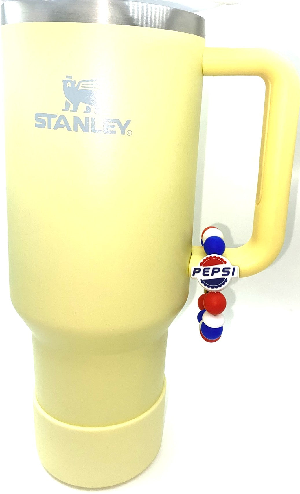 Pepsi Cola Soft Drink Logo Stanley Tumbler Cup Handle Charm