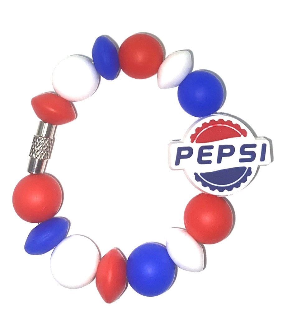 Pepsi Cola Soft Drink Logo Stanley Tumbler Cup Handle Charm