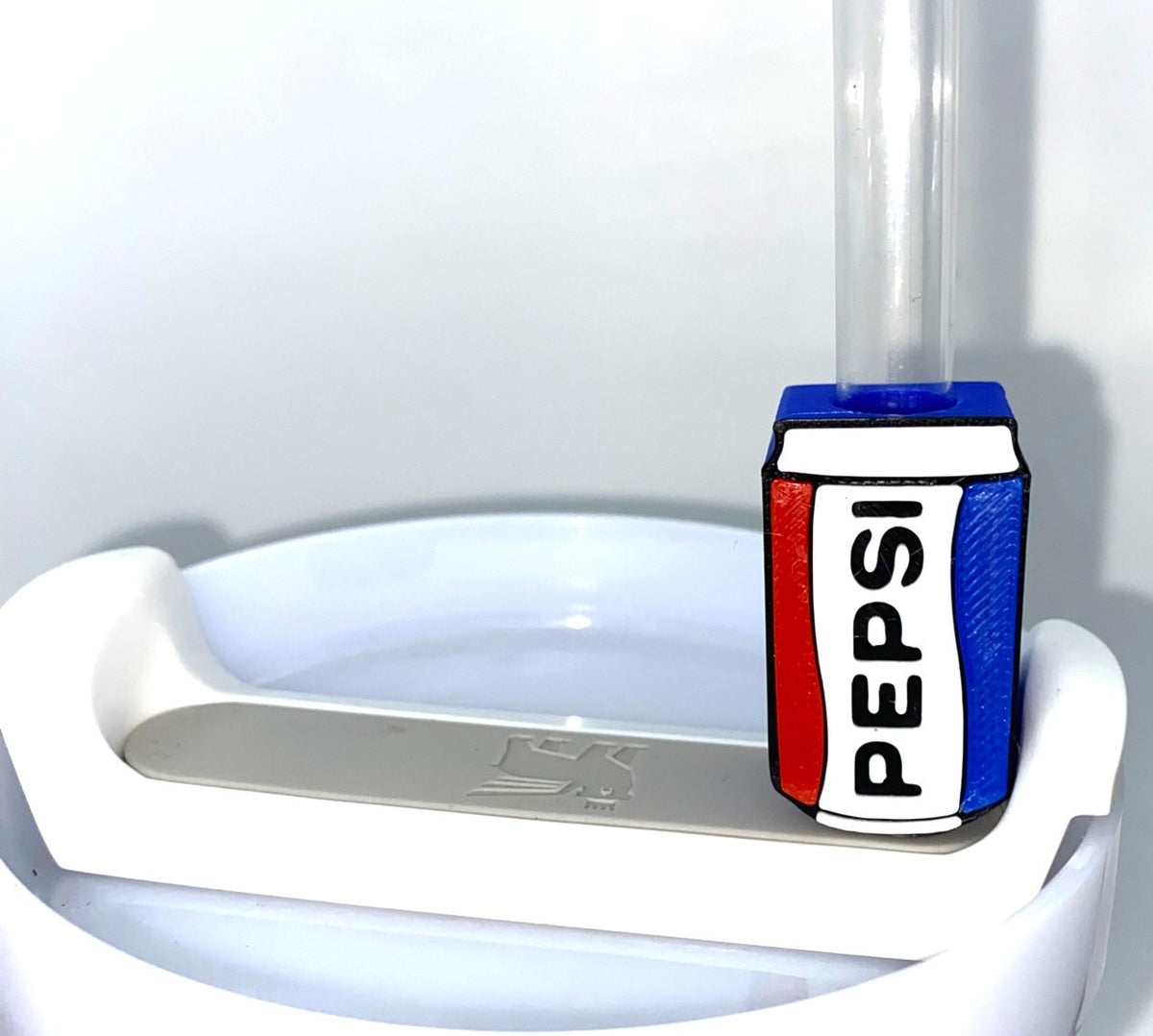 Pepsi Cola Can Straw Sitter
