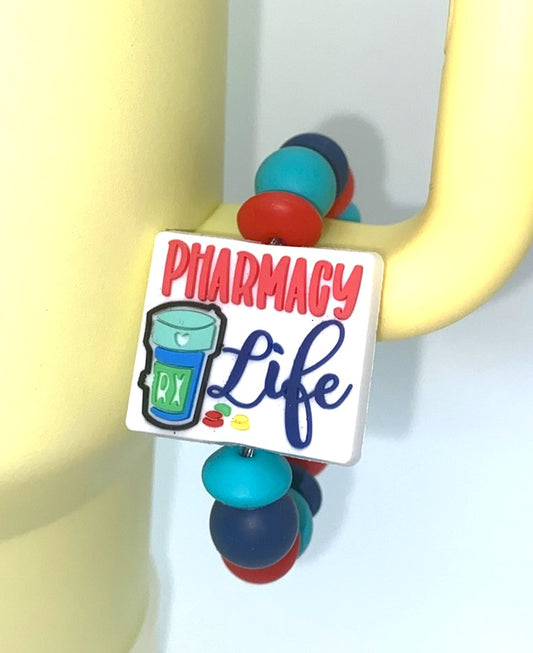 Pharmacy Life Stanley Tumbler Cup Handle Charm