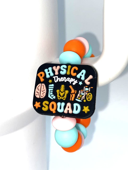 Physical Therapy Squad Stanley Tumbler Cup Handle Charm