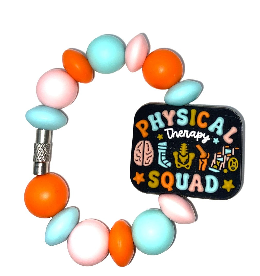 Physical Therapy Squad Stanley Tumbler Cup Handle Charm