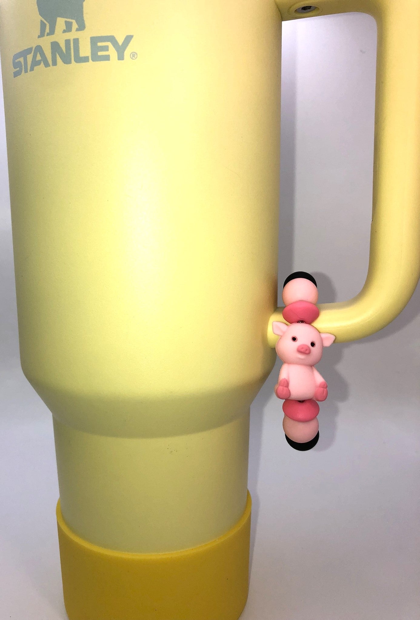 Pig 3D Stanley Tumbler Cup Handle Charm