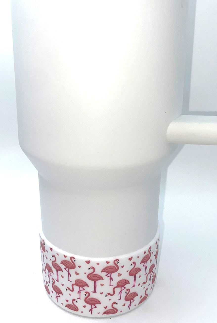Pink Flamingo Stanley Tumbler Boot Sleeve #101