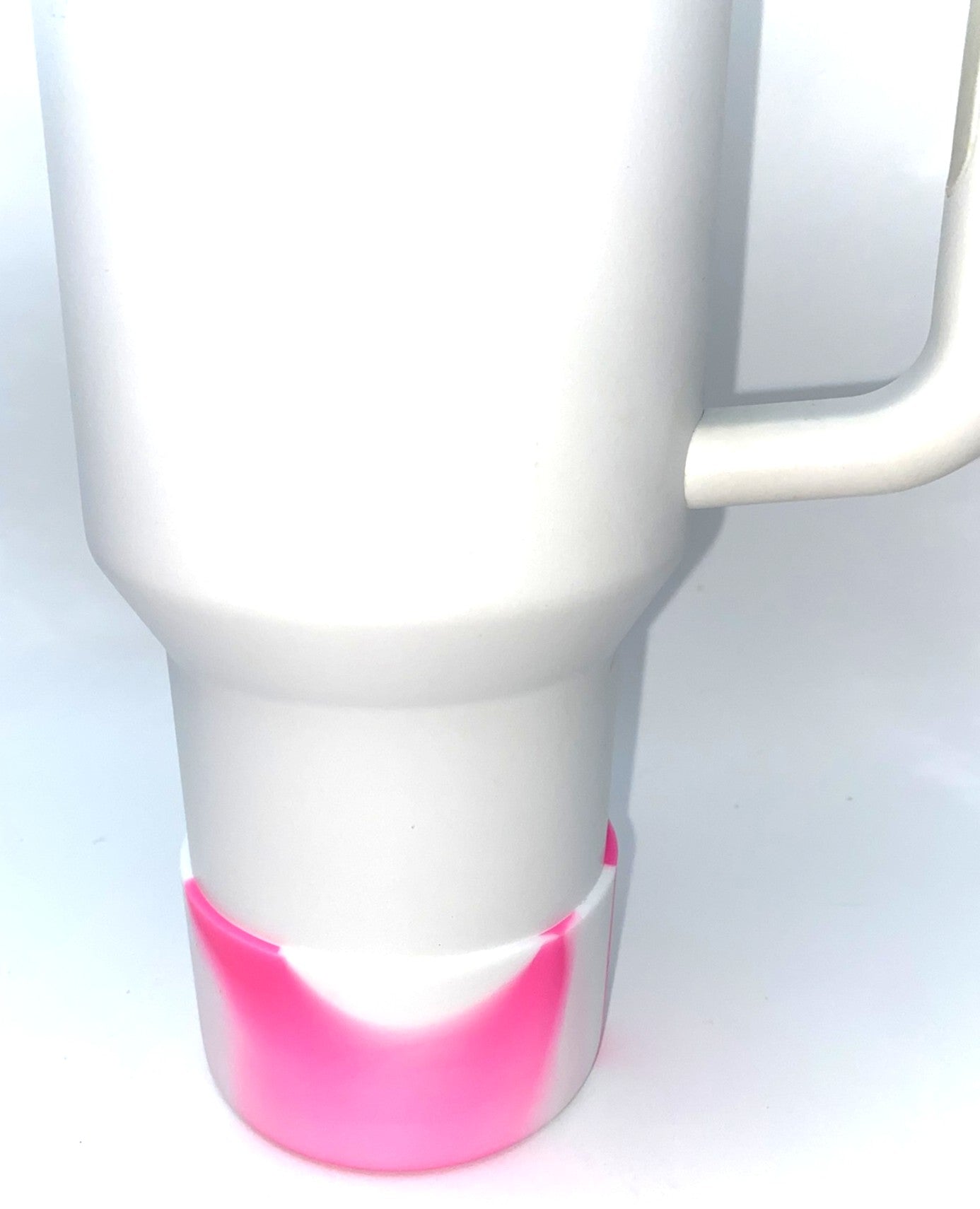 Pink & White Swirl Stanley Tumbler Boot Sleeve #217