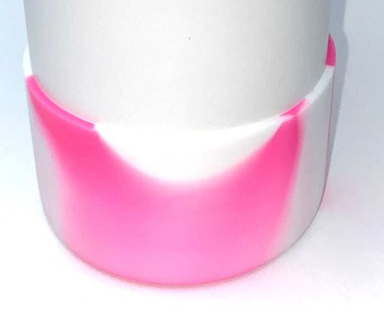 Pink & White Swirl Stanley Tumbler Boot Sleeve #217