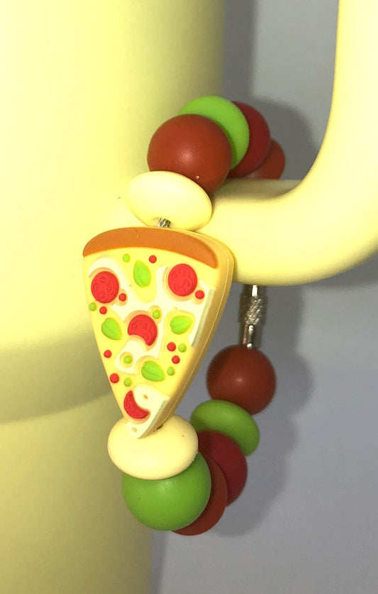 Pizza Slice Stanley Tumbler Cup Handle Charm