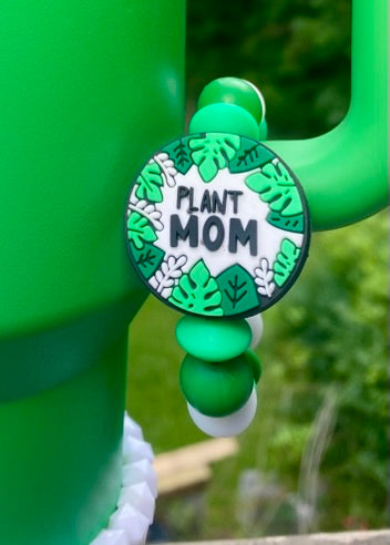 Plant Mom Stanley Tumbler Cup Handle Charm