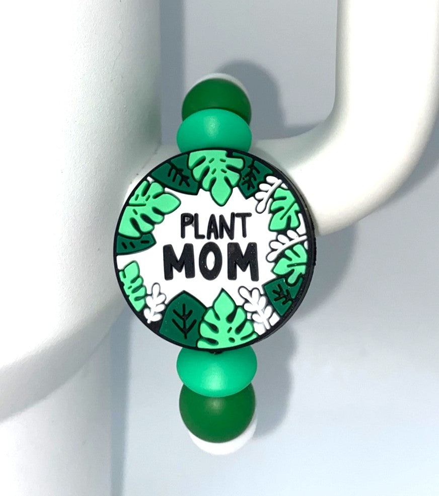 Plant Mom Stanley Tumbler Cup Handle Charm