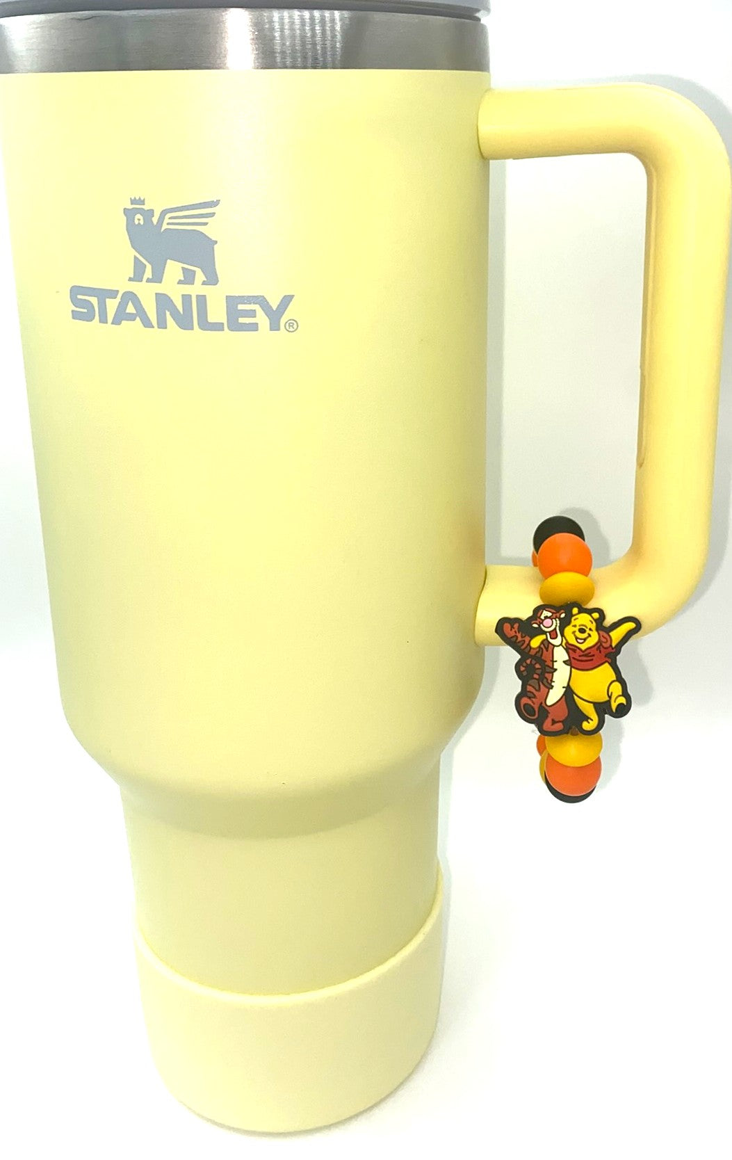 Thoughtful Yellow Honey Bear & Bouncing Tiger Stanley Tumbler Cup Handle Charm