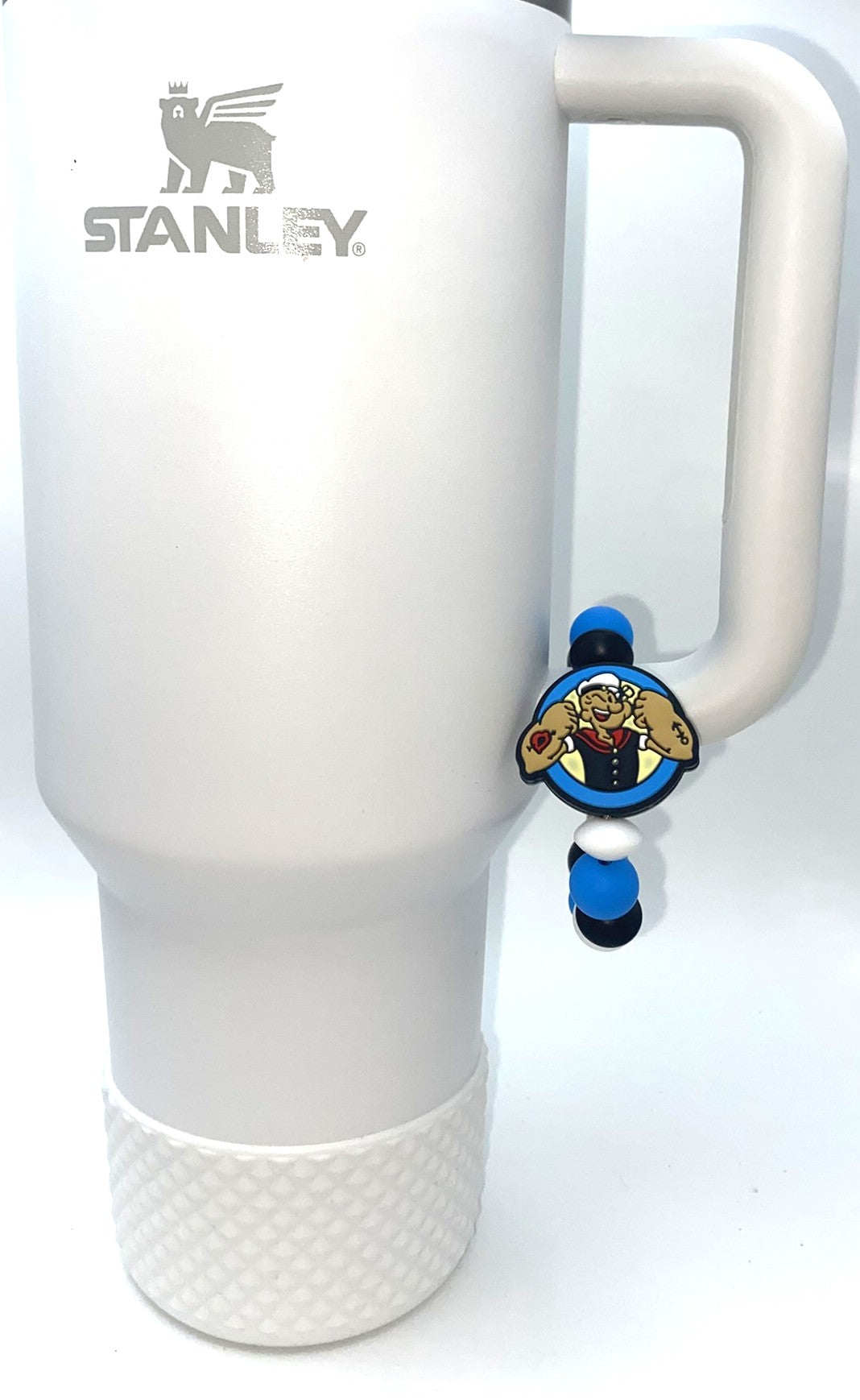 Muscular Sailor Cartoon Stanley Tumbler Cup Handle Charm