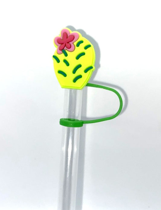 Prickly Pear Cactus Straw Topper