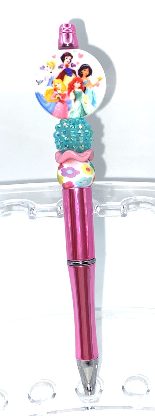 Magical Princesses Beaded Pen