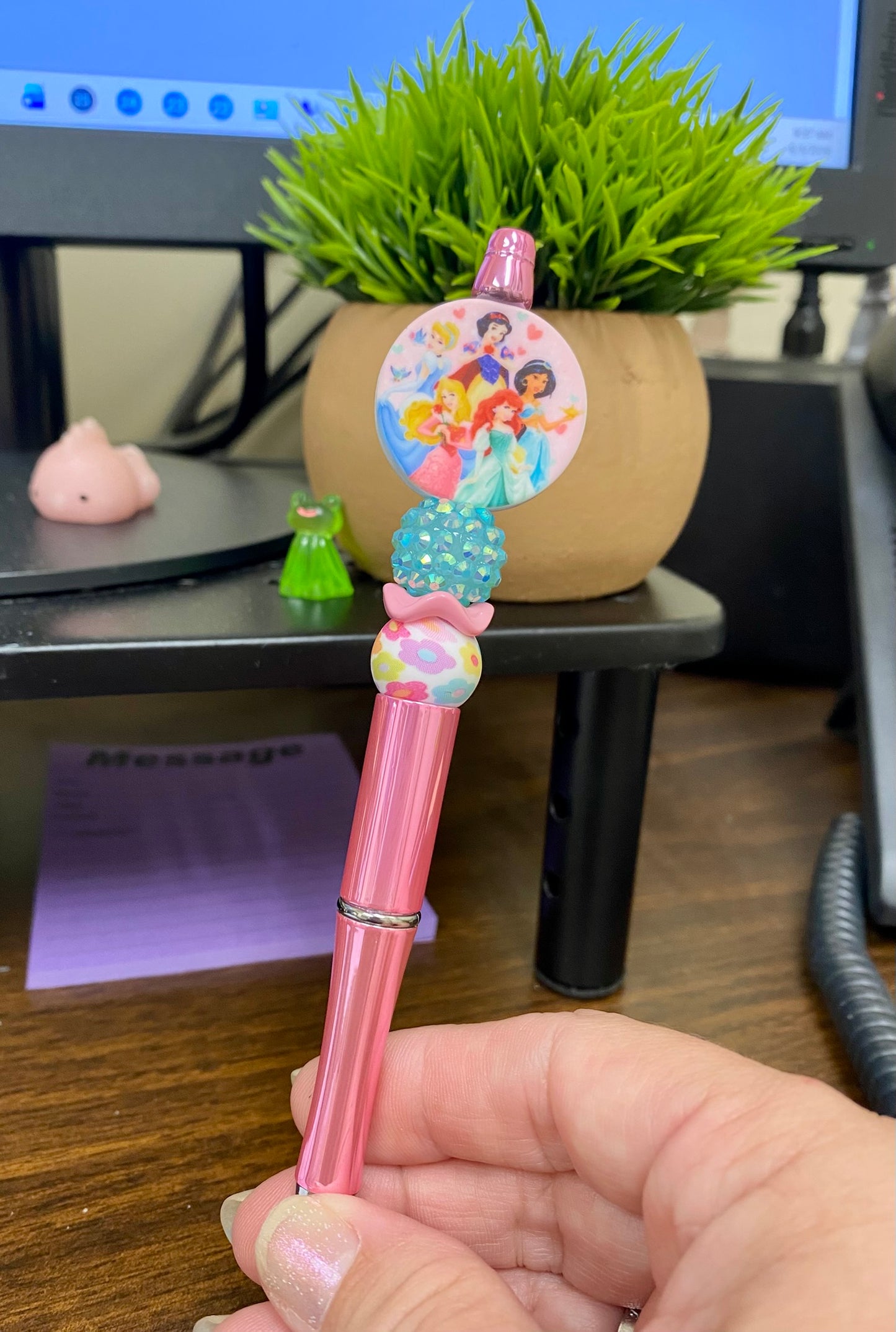 Magical Princesses Beaded Pen