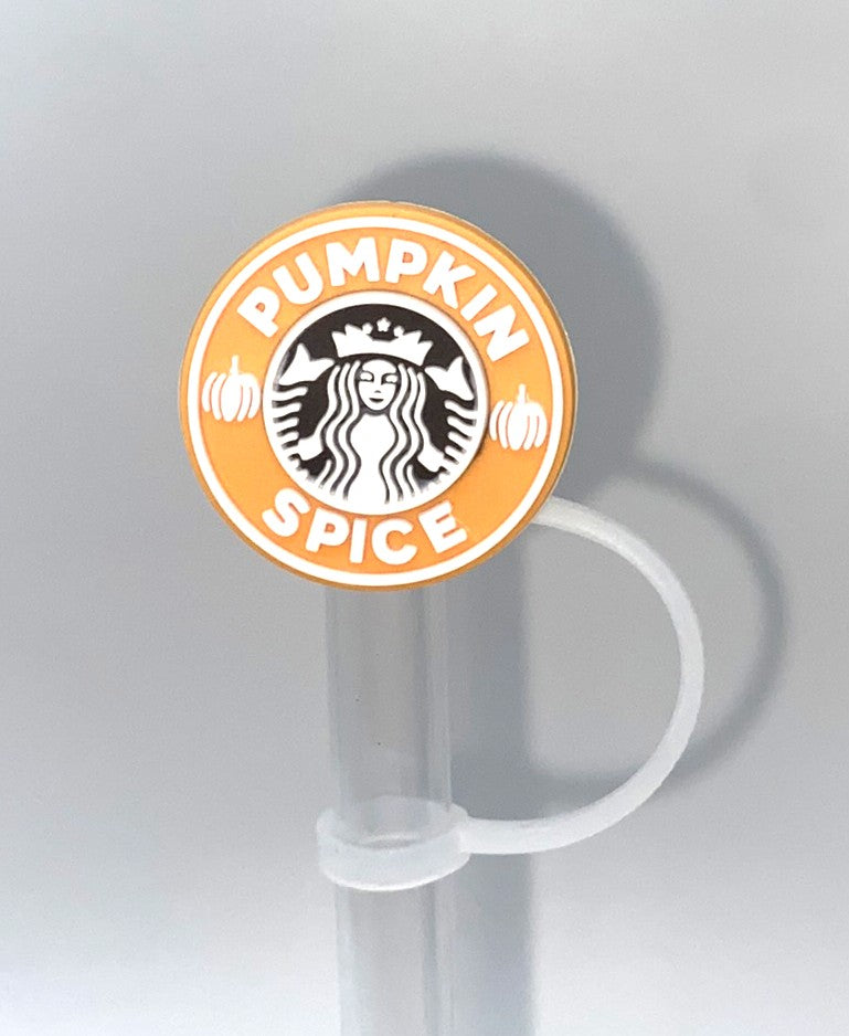 Pumpkin Spice Starbies Straw Topper