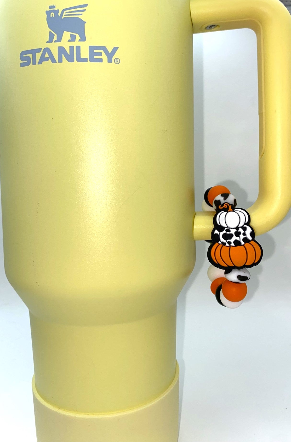 Stacked Pumpkins Fall Stanley Tumbler Cup Handle Charm