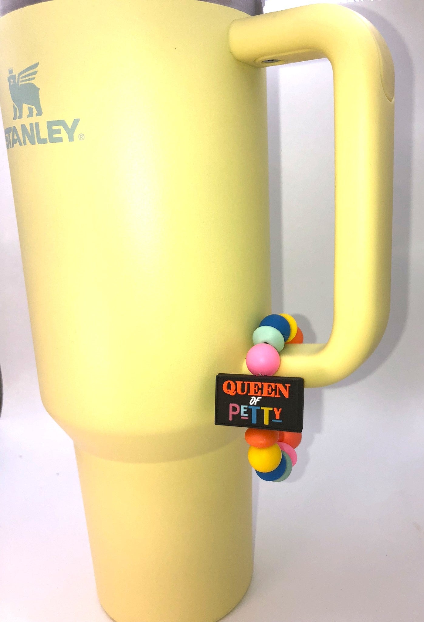 Queen Of Petty Stanley Tumbler Cup Handle Charm