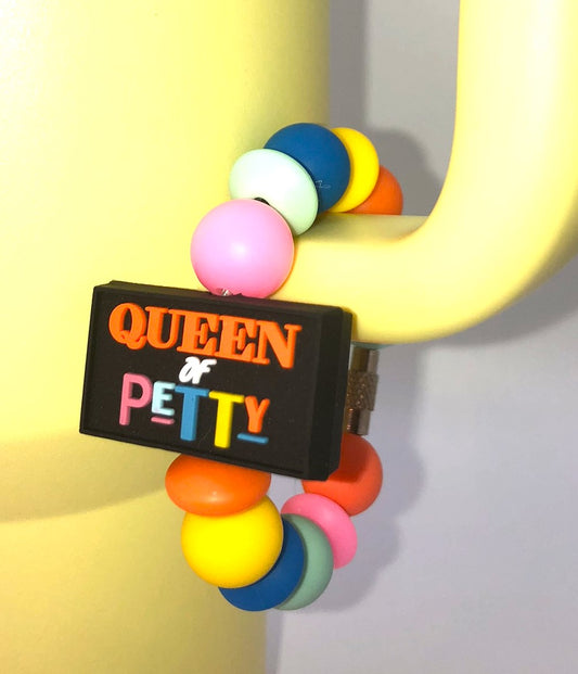 Queen Of Petty Stanley Tumbler Cup Handle Charm