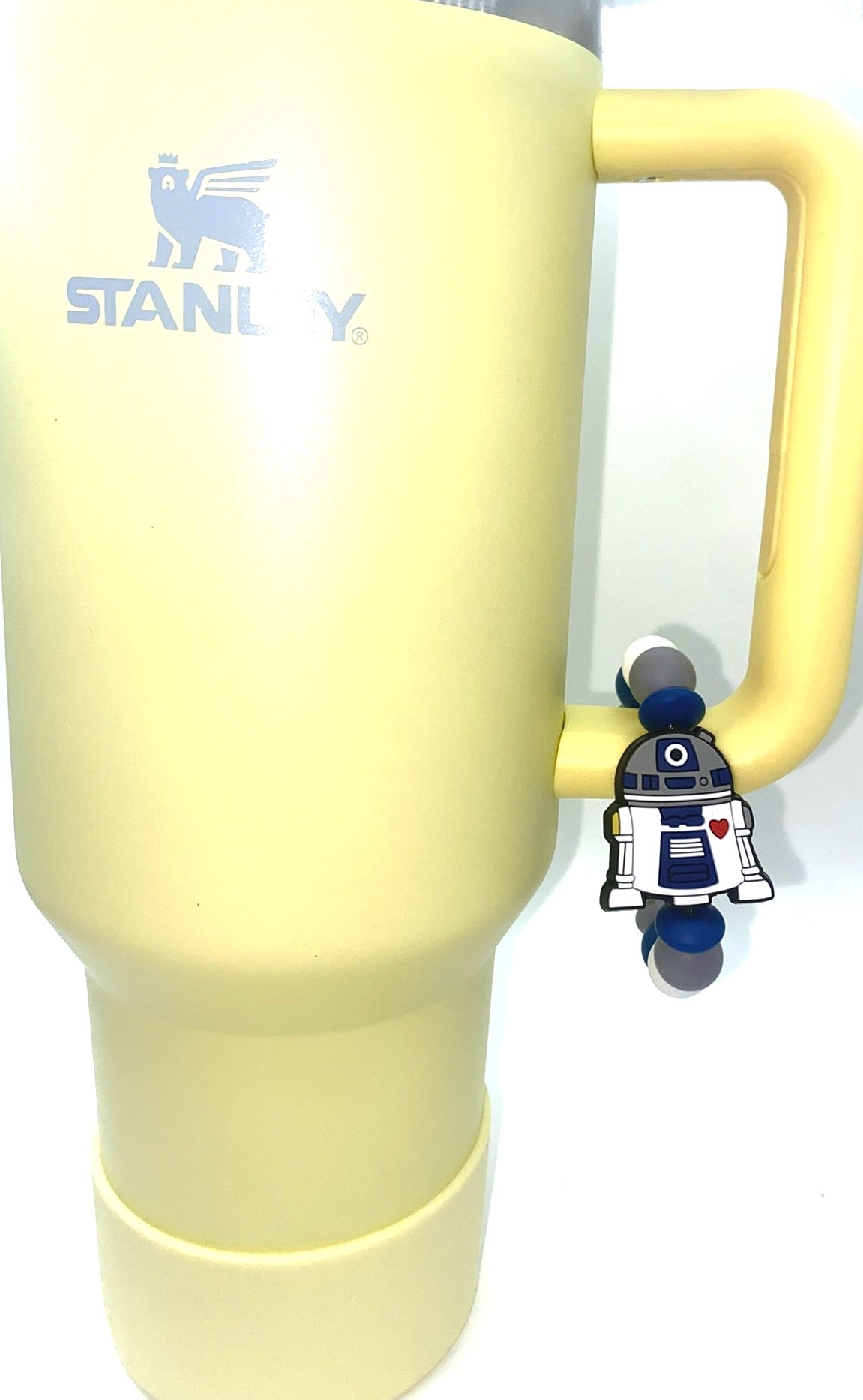 R2 Droid Robot Space Wars Stanley Tumbler Cup Handle Charm