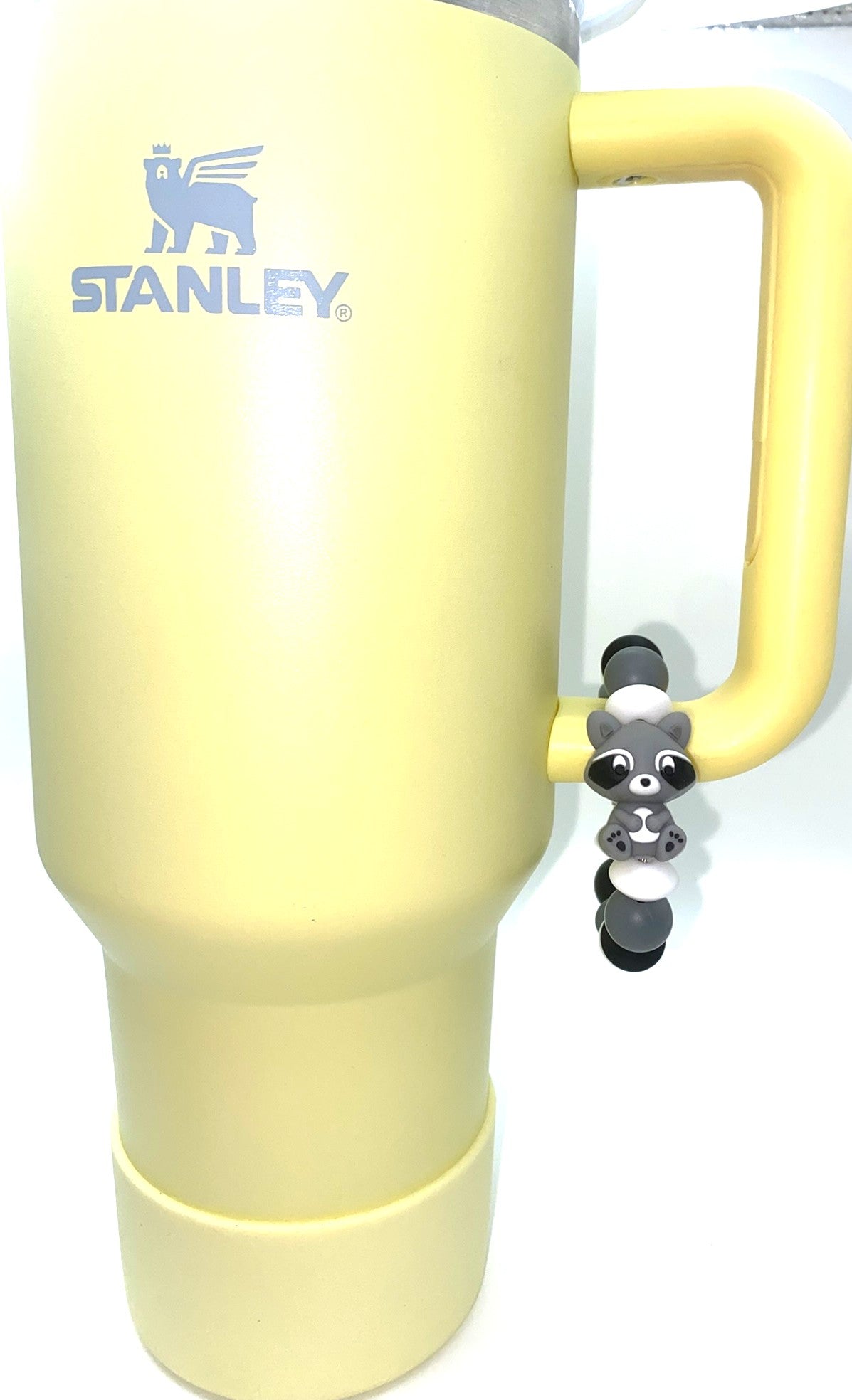 Raccoon 3D Trash Panda Stanley Tumbler Cup Handle Charm
