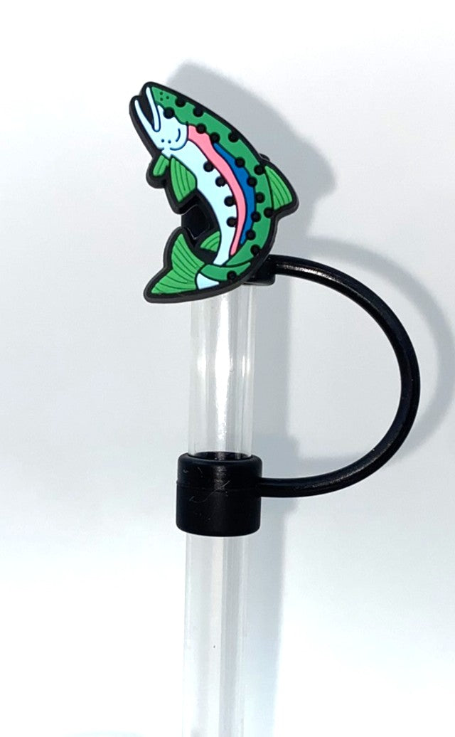 Rainbow Trout #2 Fish Straw Topper