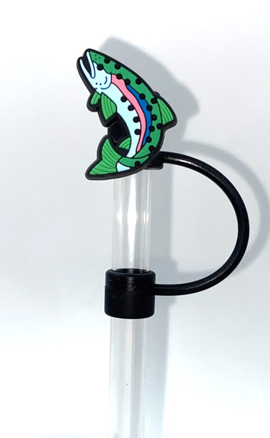 Rainbow Trout #2 Fish Straw Topper