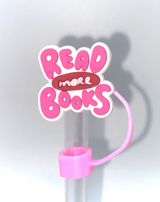 Read More Books Bookish Straw Topper